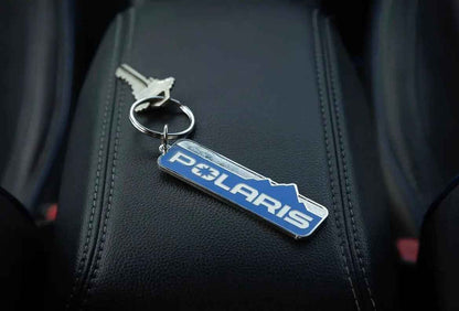 Polaris Enamel Keychain