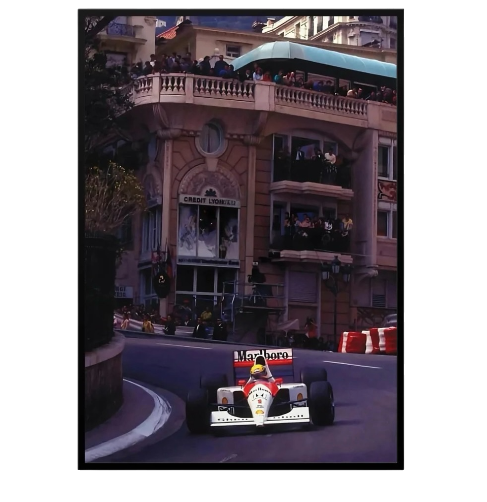 Vintage Monaco Grand Prix | Ayrton Senna MP4/8