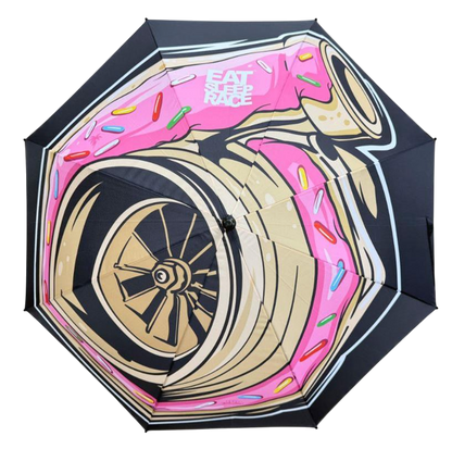 Eat Sleep Race Turbo Donut Umbrella