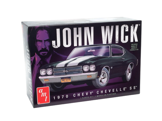 1:25 Scale 1970 John Wick Chevrolet Chevelle Plastic Model Kit