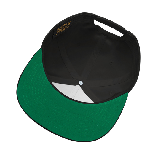 Street Iconz Embroidered Snapback Black