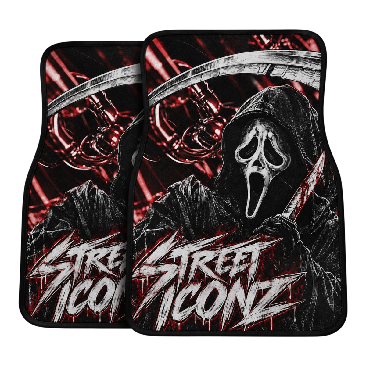 Street Iconz Ghost Face Floor Mats