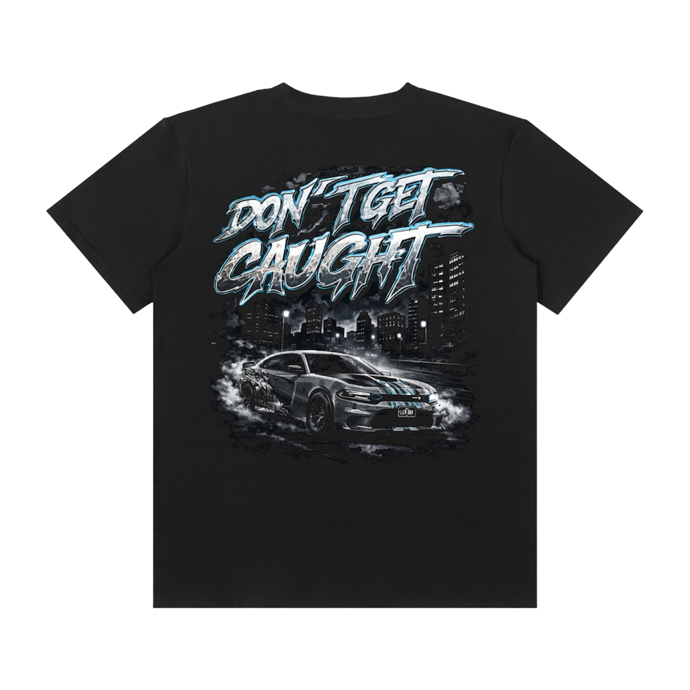 "DGC"  1BadCat x Street Iconz Graphic T-Shirt