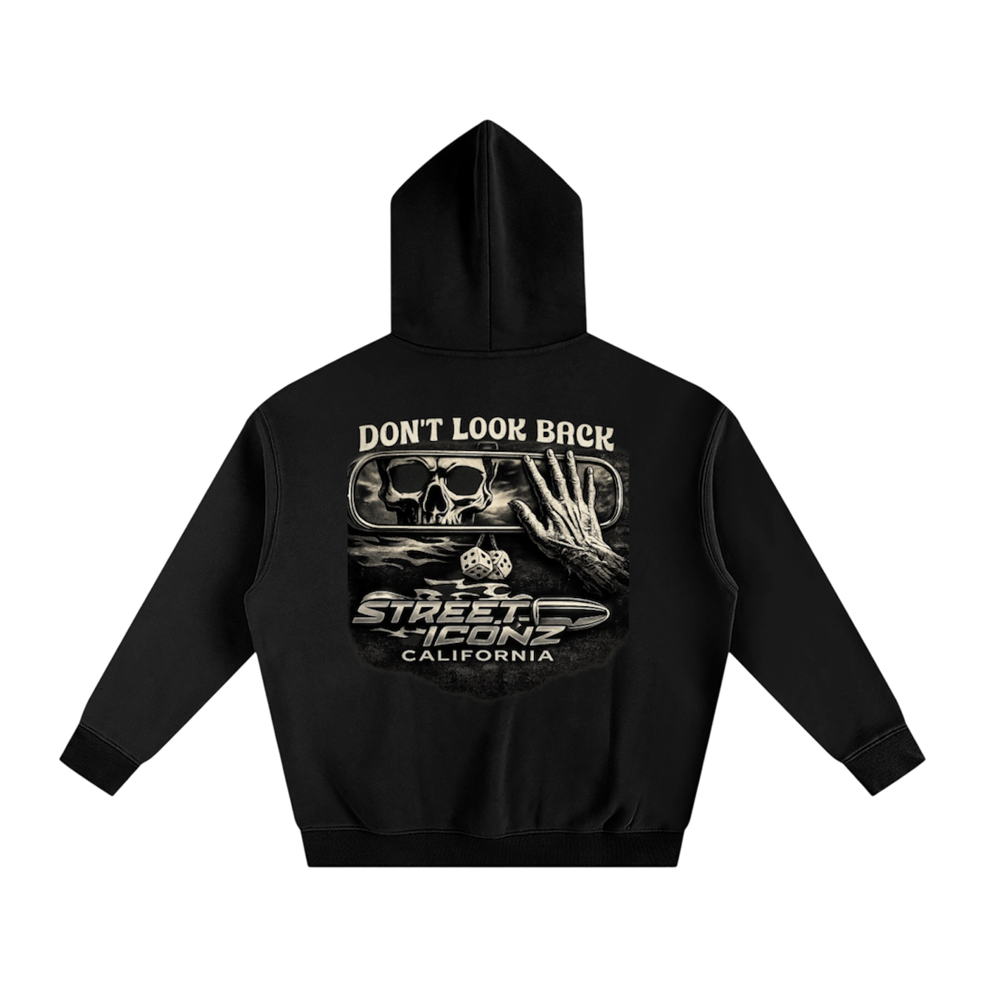 “Don’t Look Back” Street Iconz California Hoodie