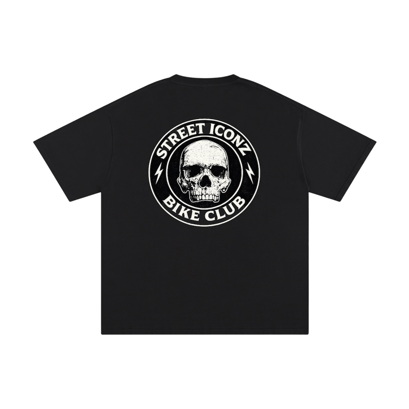 Street Iconz Bike Club “Staring Skull” Graphic Tee