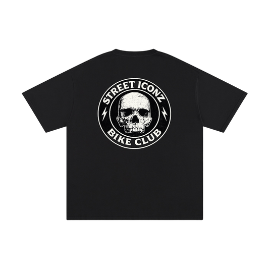 Street Iconz Bike Club “Staring Skull” Graphic Tee