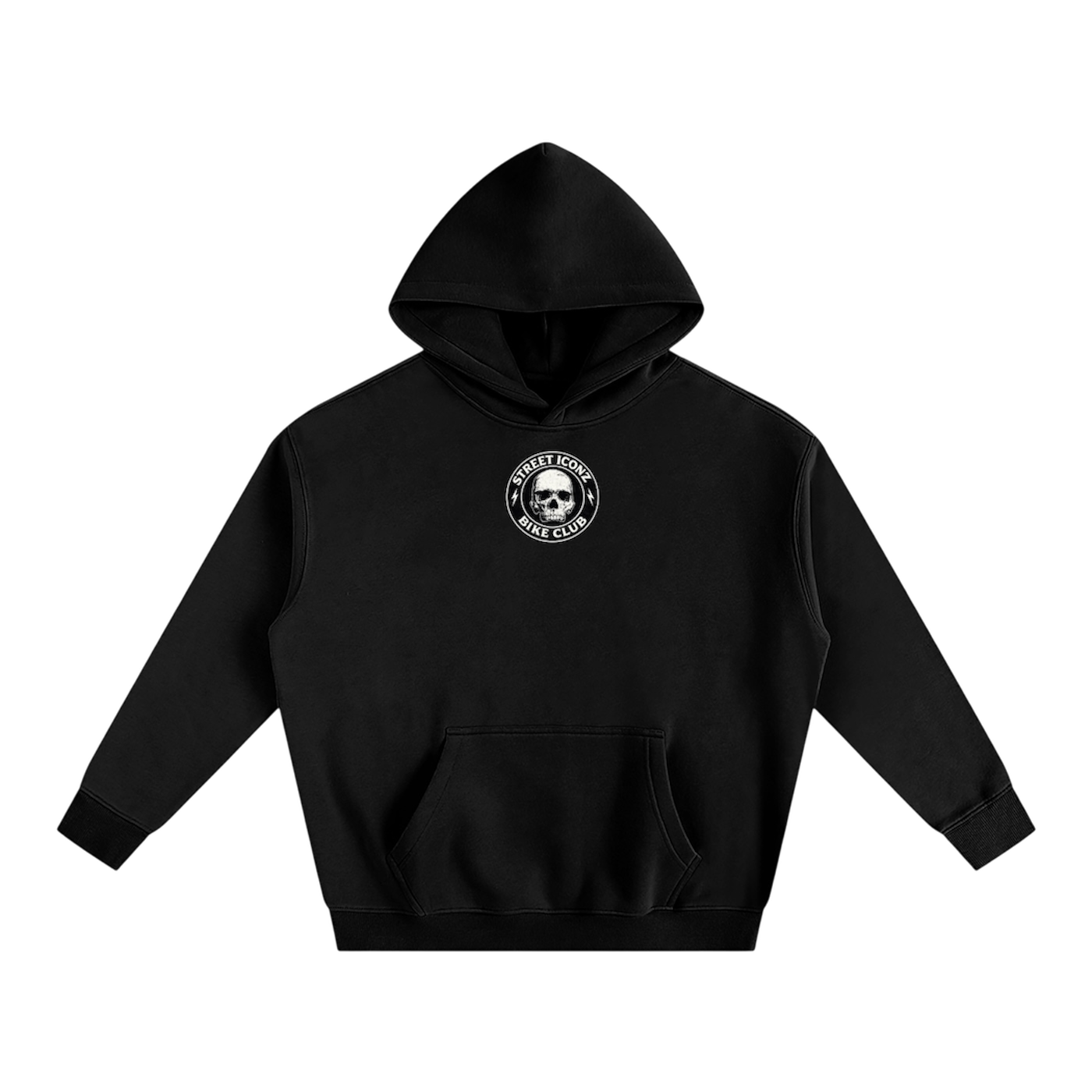 Street Iconz Bike Club “Staring Skull” Hoodie